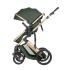 Комбинирана количка с трансформираща седалка Kikka Boo Darling Army Green