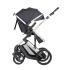 Комбинирана количка с трансформираща седалка Kikka Boo Darling Dark Grey