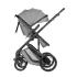 Комбинирана количка с трансформираща седалка Kikka Boo Darling Light Grey