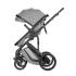 Комбинирана количка с трансформираща седалка Kikka Boo Darling Light Grey