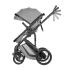 Комбинирана количка с трансформираща седалка Kikka Boo Darling Light Grey