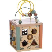 Дървен дидактически куб Freeon Free2Play