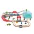 Дървен комплект за игра Hape, Градски влак