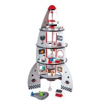 Дървен комплект за игра Hape, Космическа ракета