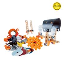 Дървен комплект за игра Hape, Млад изобретател, Оптична научна лаборатория