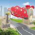Дървен комплект за игра Hape, Железопътен повдигащ се мост