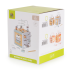Дървен куб с активности Moni Toys, Син