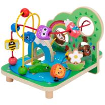 Дървен лабиринт Tooky Toy Приключения в джунглата