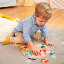 Дървен пъзел, Battat, Морски животни, 8 части