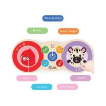 Дървен сензорен барабан Hape, Baby Einstein