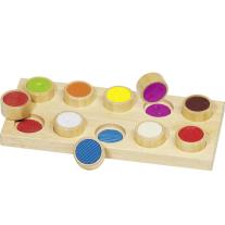 Дървена игра за памет Goki, Осезание