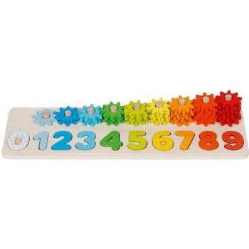 Дървена игра за сортиране Goki, Научи се да броиш