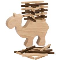 Дървена играчка за баланс Goki Камила, Nature