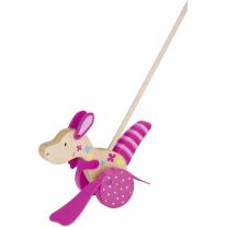 Дървена играчка за бутане Goki Susibelle, Кенгуру