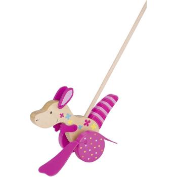 Дървена играчка за бутане Goki Susibelle, Кенгуру