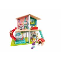 Дървена музикална къща с обзавеждане Hape