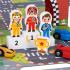 Дървена писта с колички в куфар Tooky Toy