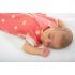 Детски спален чувал от органичен памук BabyBliss, Lovely Apples, 2.5 TOG, 6-18 м