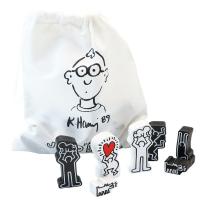 Детска дървена игра на шах Vilac, Кийт Харинг