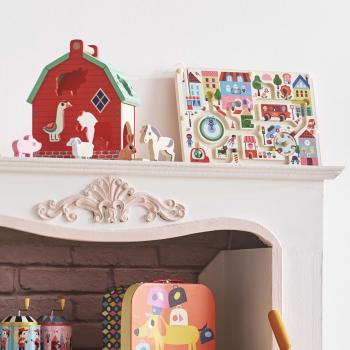 Детска дървена игра Vilac, Магнитен лабиринт Ingela P.Arrhenius