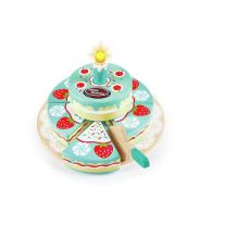 Детска дървена интерактивна торта Hape, Честит Рожден Ден