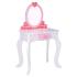 Детска дървена розова тоалетка със столче Tooky Toy Точици