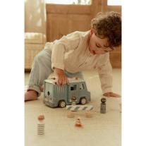 Детска дървена играчка полицейски ван Little Dutch