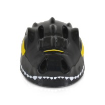 Детска каска за колело Byox, Dino, 48-54 cm, черна