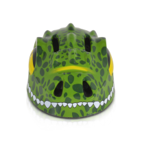 Детска каска за колело Byox, Dino, 48-54 cm, зелена