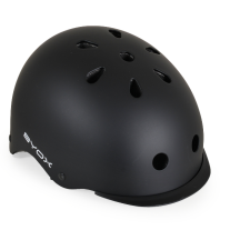 Детска каска за колело Byox, Skate, 54-58 cm, черна