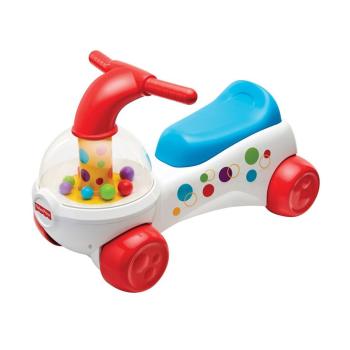 Детска кола за яздене и бутане Fisher Price, Пуканки