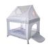 Детска кошара за игра с покрив Lorelli - My Place, Grey