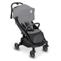 Детска лятна количка Globber Stroll Lite, сива