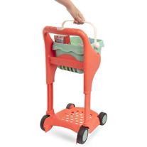 Детска музикална пазарска количка с продукти Battat