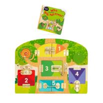 Детска образователна игра от 2 части Battat, Табло с ключалки и резета