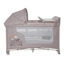 Детска сгъваема кошара на 2 нива Lorelli - Moonlight Plus, String dream