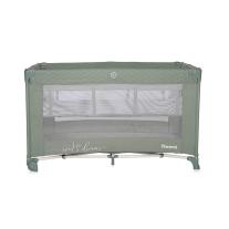 Детска сгъваема кошара на 2 нива Lorelli - Noemi, Iceberg green star