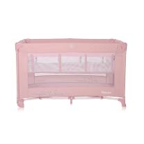 Детска сгъваема кошара на 2 нива Lorelli - Noemi, Mellow rose star