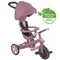 Детска сгъваема триколка 4 в 1 Globber Explorer Trike Ecologic, Бери