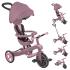 Детска сгъваема триколка 4 в 1 Globber Explorer Trike Ecologic, Бери