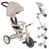 Детска сгъваема триколка 4 в 1 Globber Explorer Trike Ecologic, Кокос