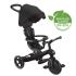 Детска сгъваема триколка със сенник 4 в 1 Globber Explorer Trike Black