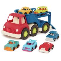 Детски автовоз с 6 колички Battat