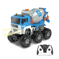 Детски бетоновоз със звуци, светлини и дистанционно управление Crazon