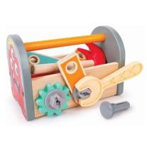 Детски дървен комплект с инструменти Hape, 17 части