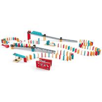 Детски дървен комплект за игра Hape, Домино, Фабрика