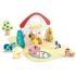 Детски дървен комплект за игра Hape, Малка ферма