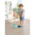 Детски дървен комплект за игра Hape, Метла и стойка за почистване