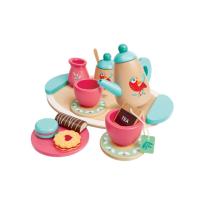 Детски дървен комплект за игра Hape, Време за чай
