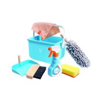 Детски дървен комплект за почистване с кофа Hape